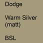 Preview: Dodge, Warm Silver (matt), BSL.